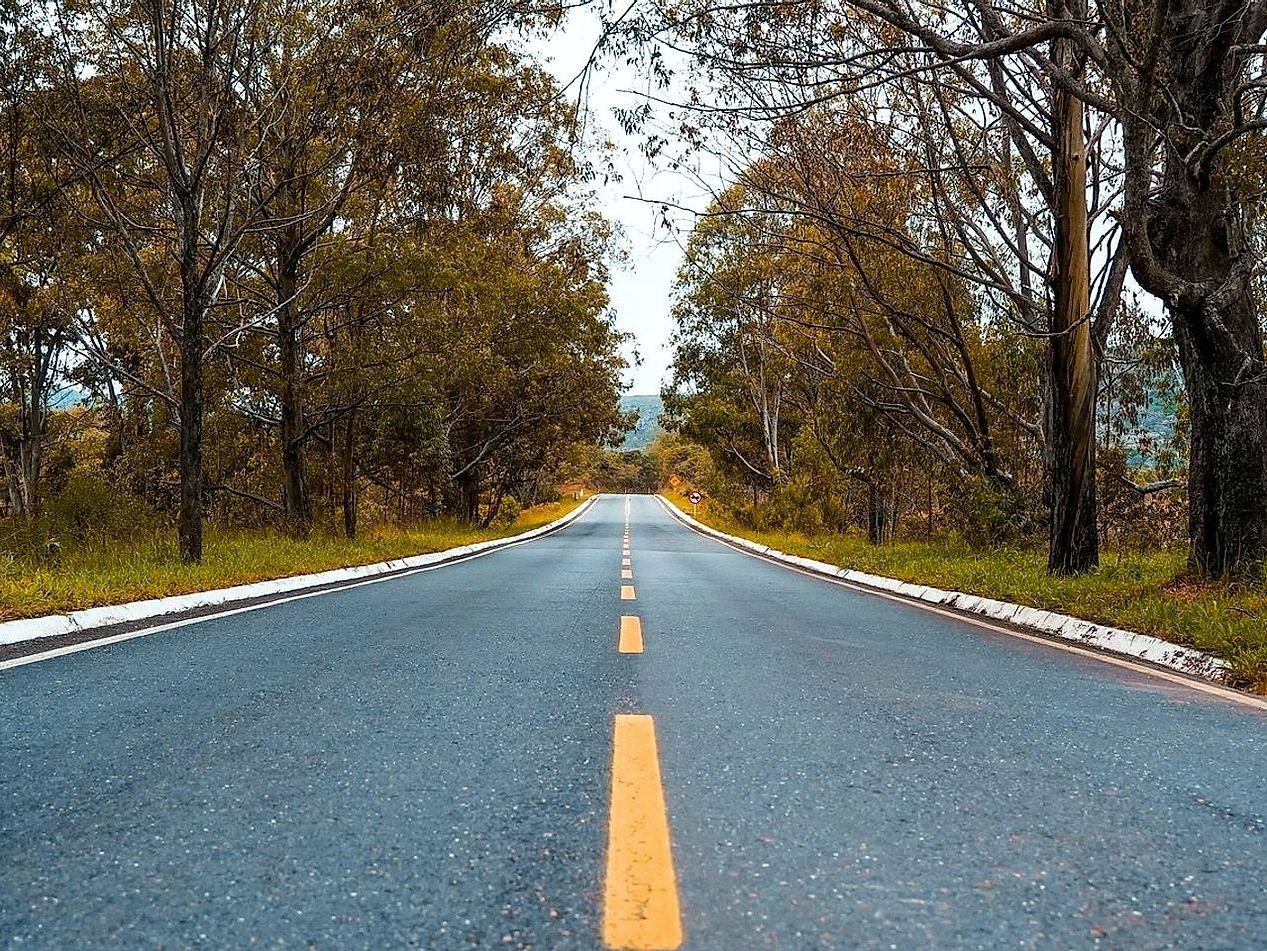 Köy yolunda dönüş